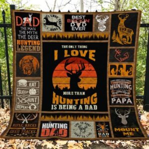 Hunting Quilt Blanket Ver 56  Quilt